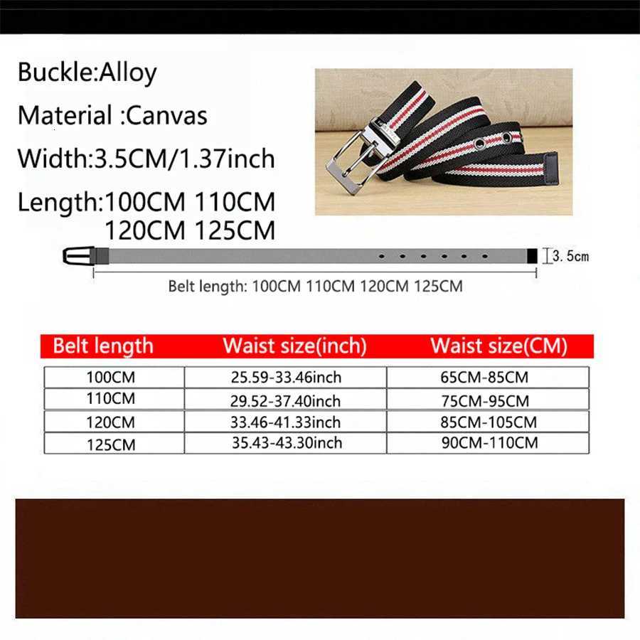 Mens Fabric Belt Canvas Belt for Drilled Webbing Casual Fashion Mens Trousers Belts Jeans Male Waist Belt Striped Strap HB072 W250717