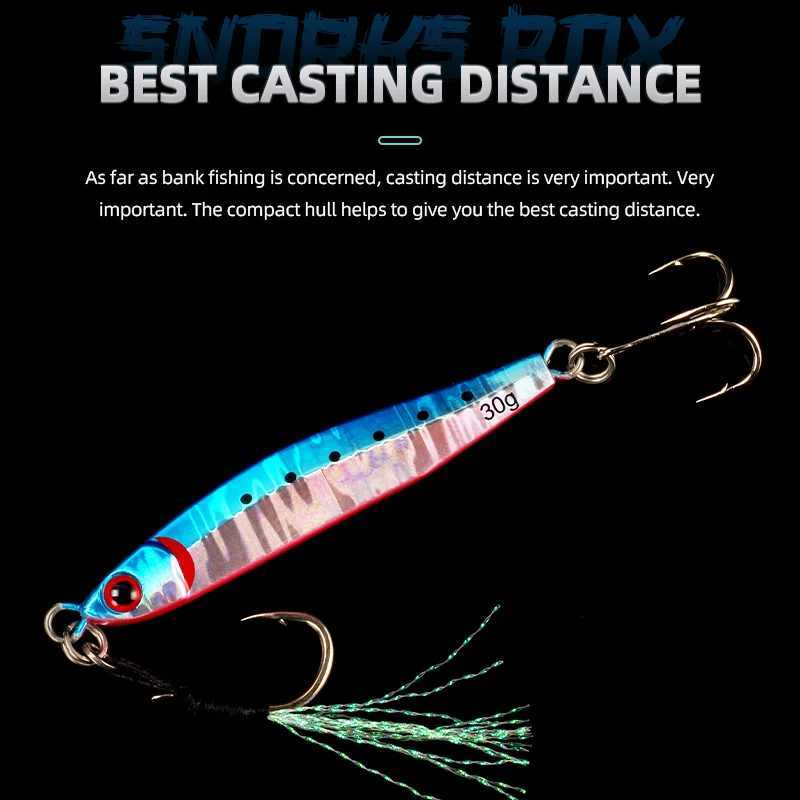 Magic Works Metal Jig Lure Box Perch Baits Lures For Fishing 5G 8G 12G 18G 30G Artificial Bait Kit Sea Fishing Jigs Sets Tackle Z250717
