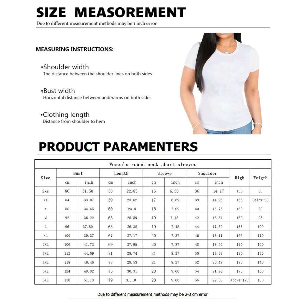 Summer New Fashion Round Neck Top Loose Casual Clothing Pattern Micro Elastic Short Sleeve Women's Party T-shirt
