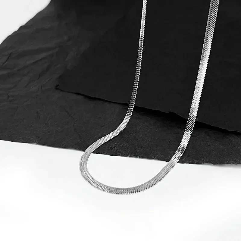 LATS Double Layered Love Heart Pendant Necklace for Women Silver Color Simple Neck Chain Choker Fashion Jewelry Birthday Gifts XJ250717