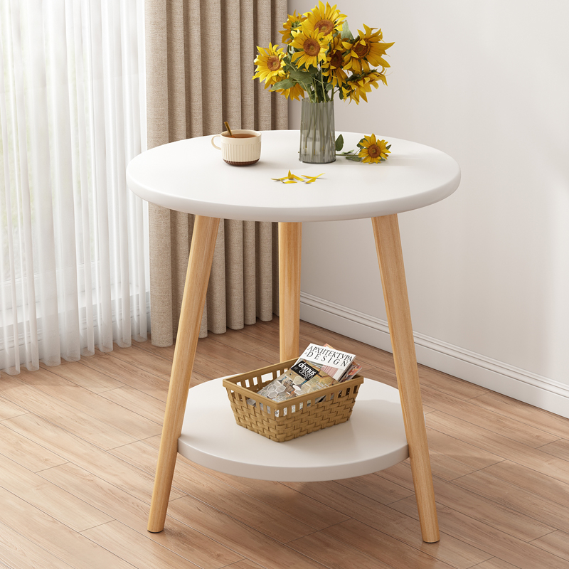 M7125 Small table coffee table rental house sofa side table small apartment living room home