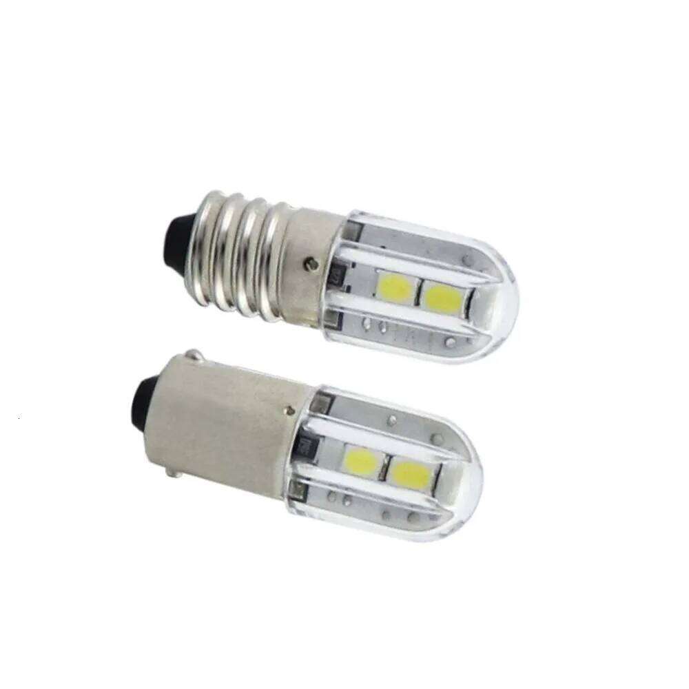 5PCS Car Auto BA9S T4W E10 6.3V 12V 48v Led Interior Lamp Bulb H5W Parking DRL License Plate Light