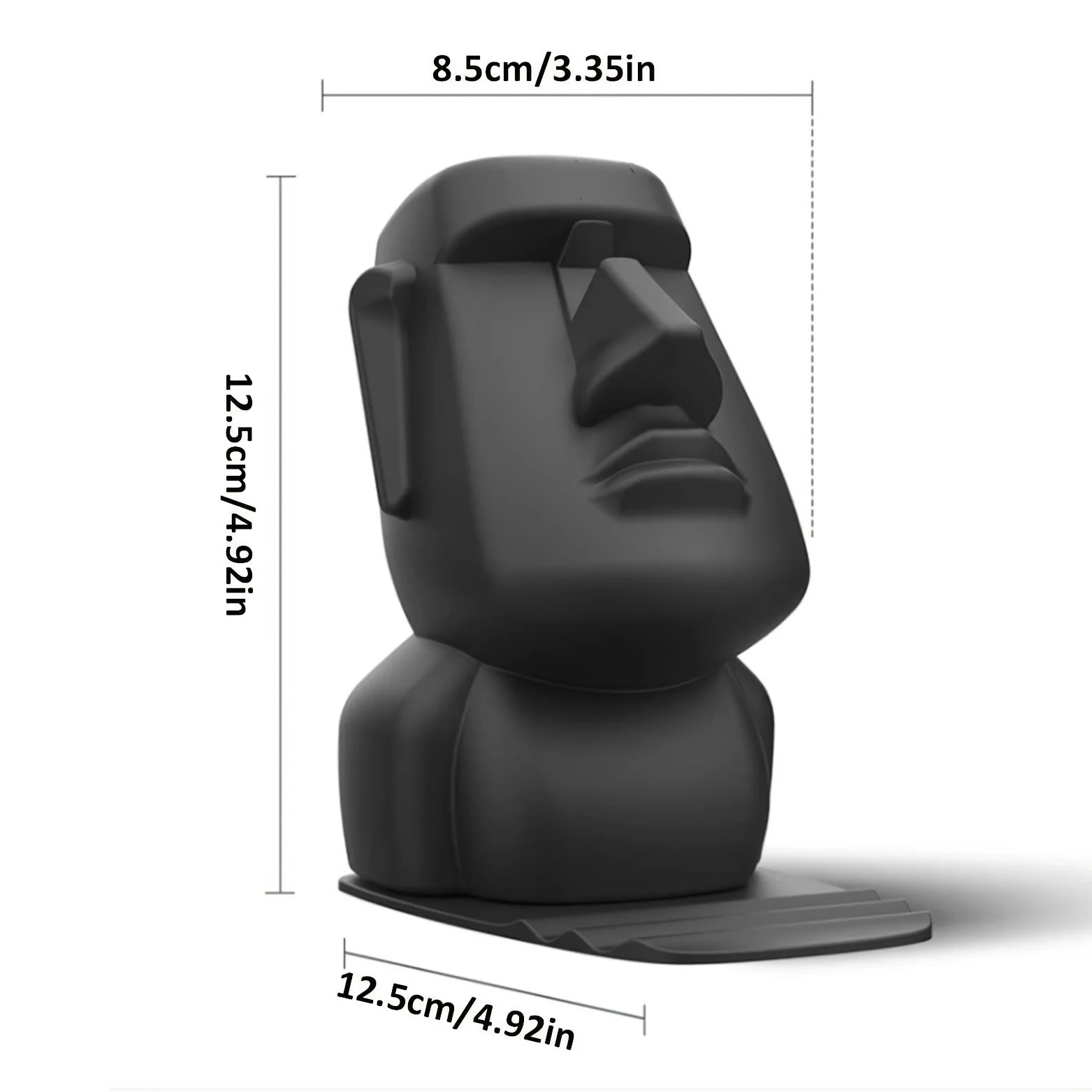 Creative Resin Moai Statue Figurines Ornament Glasses Stand Holder Easter Island Sunglasses Display Gift for Home Decoration 250716