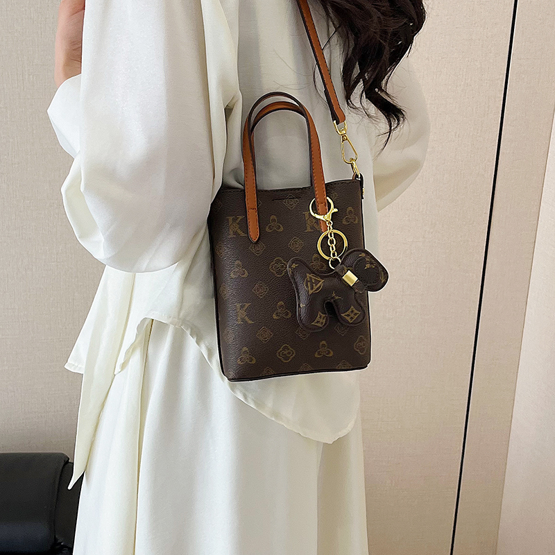 New arrivals classic fashion printed handbag versatile casual single shoulder crossbody bag mobile phone bag small bag for women