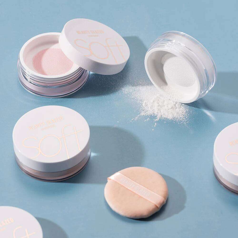 Beauty Glazed 4 ColorsMatte Loose Natural Waterproof Long-Lasting Concealer Banana Powder for Makeup X250717