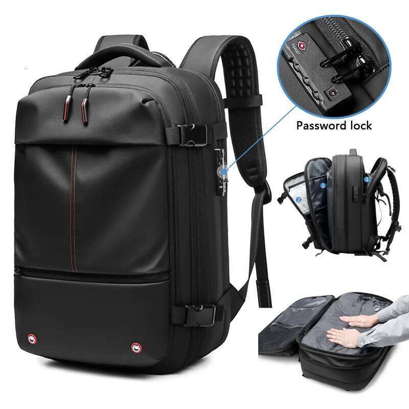 Travel Vacuum Compression Large Capacity inch Laptop Expanded Hiking Outdoor Backpack Sports Fashionable and breathable Top designer style