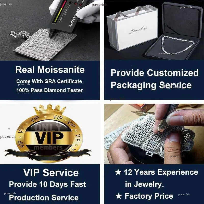 Custom Made Personalized Vvs Vvs1 Moissanite Dia Mens Hip Hop 14k White Iced Out Gold Plate Grillz Teeth Decoration