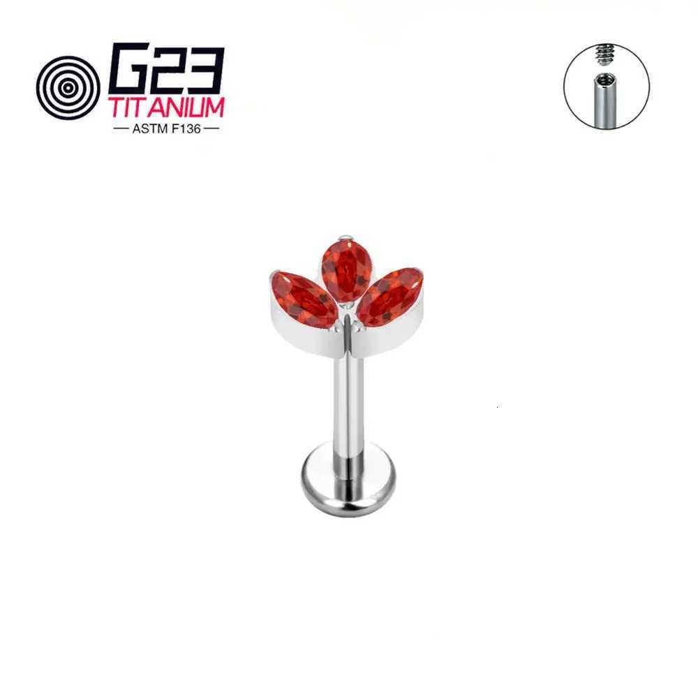 G23 Titanium ASTM F136 Stud Ear Tragus Cartilage Ear Stud Lobe Nose Helix Daith Piercing Jewelry y250715