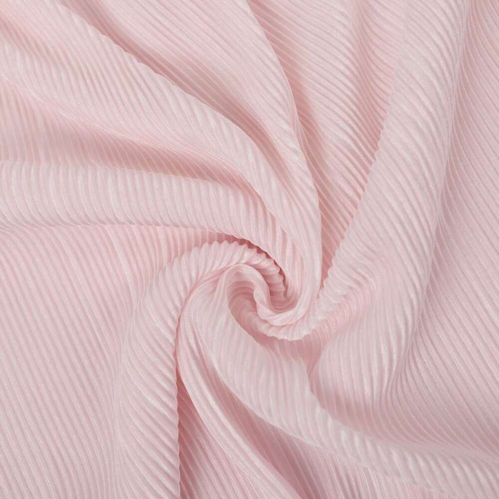 Pleated Blouse For Women Summer Elegant Temperament Slim Fit Bell Sleeve Back Tie Short Shirt B5