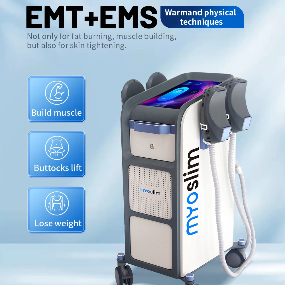 Myoslim CN Professional Body Shaping RF Machine 15 Tesla 6500W Body Slimming Fat Burning Muscle Stimulator Commercial