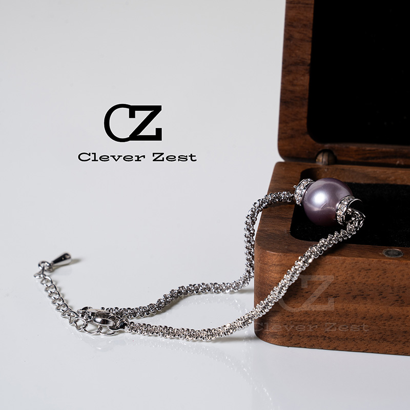 Natural pearl bracelet alloy real pearl bracelet design models trend jewelry birthday gift party