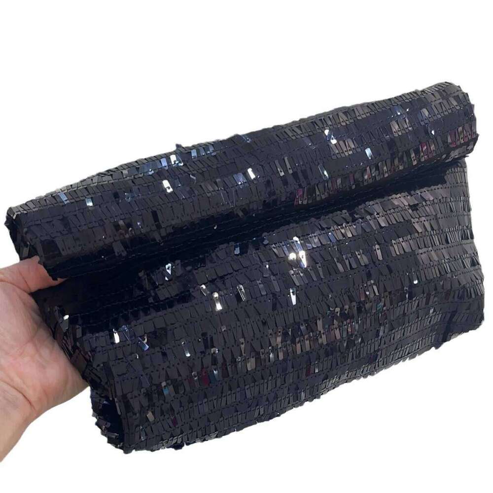 Fashion Sequins Crossbody Simple Women's Tote Underarm Shoulder Bag Evening Clutch Party Handbag Wallet Gold