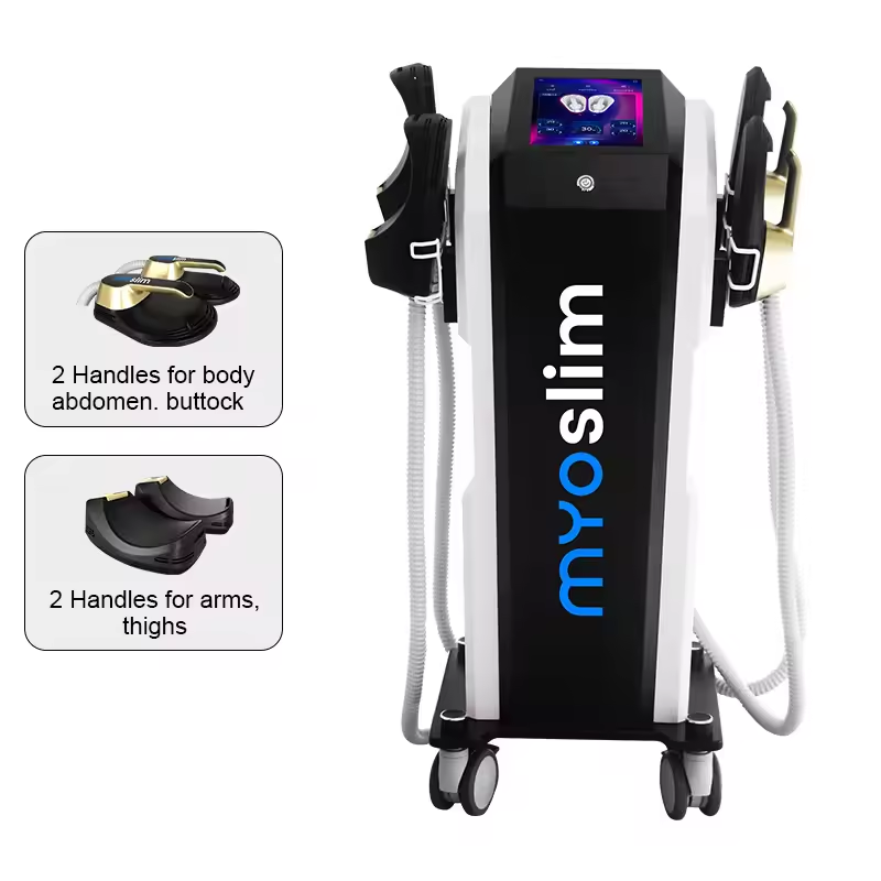 Myoslim EMS Professional Body Shaping RF Machine 15 Tesla 6500W Body Slimming Fat Burning Muscle Stimulator Commercial
