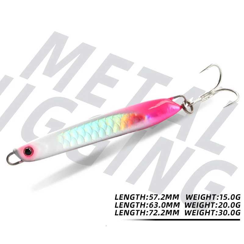 Magic Works New 2024 Fishing Metal Jig 15G 20G 30G Sea LittLE Magic Jig Fishing TackLE PROfESSional Fake Fish Jig Z250717