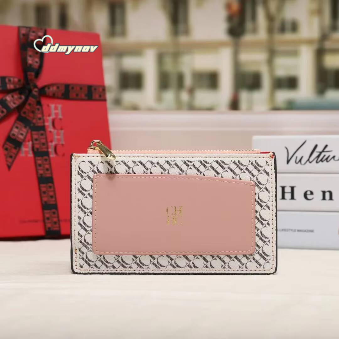 CH Wallet Multi-Use Compact Fashion Money Clip Multiple Colors Elegant Convenient Boxes Simple Color Womens Card Bag ddmynov