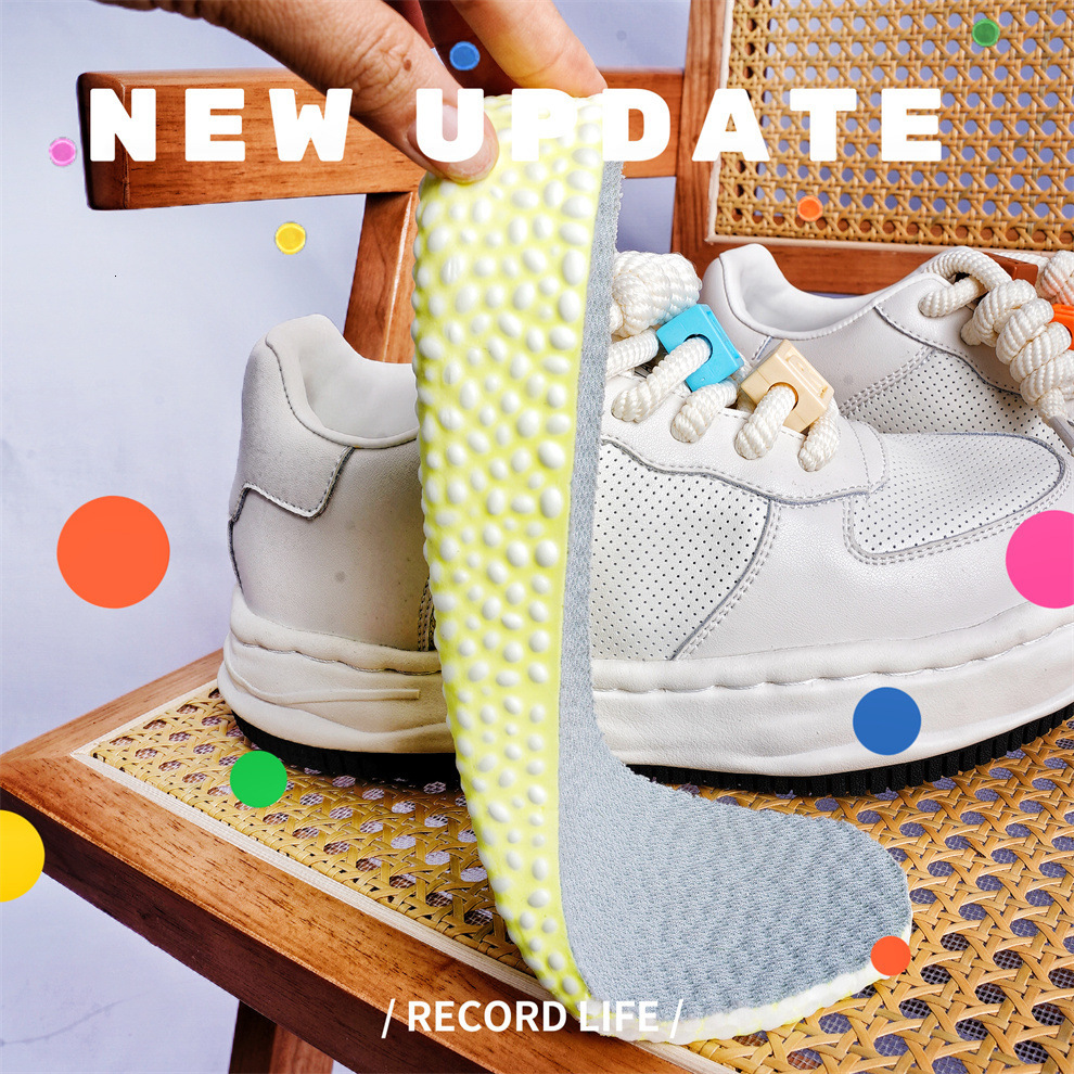 New Style Unisex Invisible Height Increase Dissolving White Breathable Comfortable Casual Sports Shoes