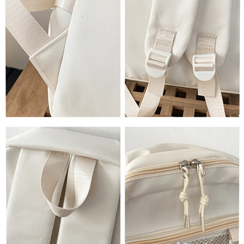 Japanese Style Transparent Ita Bag for Girls Comic Cons Large Capacity Women Backpack Fashion School Bags for College Student JK 250714