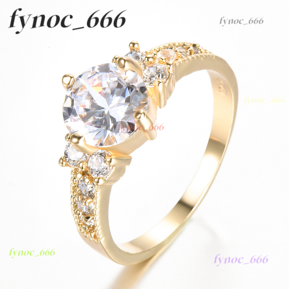 Red Crystal Round Stone Wedding Band Rings For Women Vintage Fashion Gold Color Engagement Bands July Birthstone Jewelry