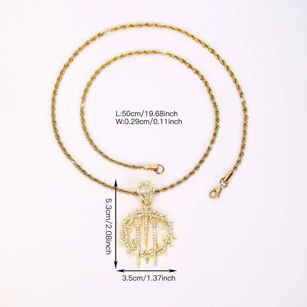 Thorn Tassel Necklace Creative Design Sense Niche Versatile