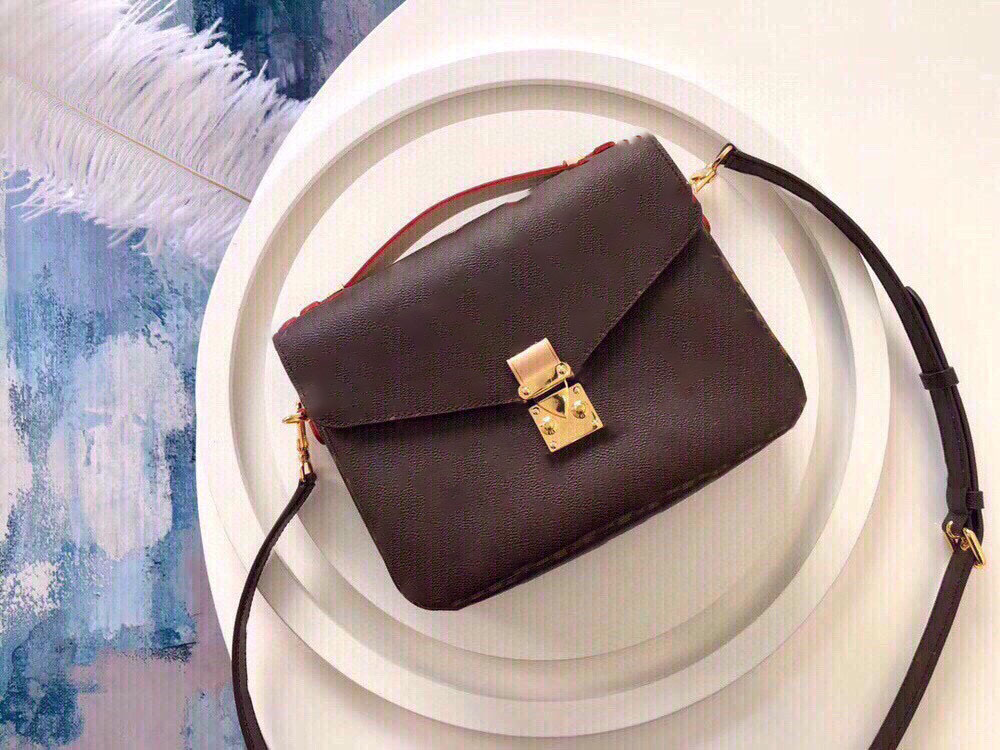 High quality fashion embossed large capacity shoulder bag retro classic print tote bag