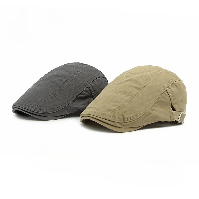 British Style Mens Solid Color Hats Female Beret Hat Breathable Summer Hats for Women Sun Protection Cap Berets Caps for Women 250716