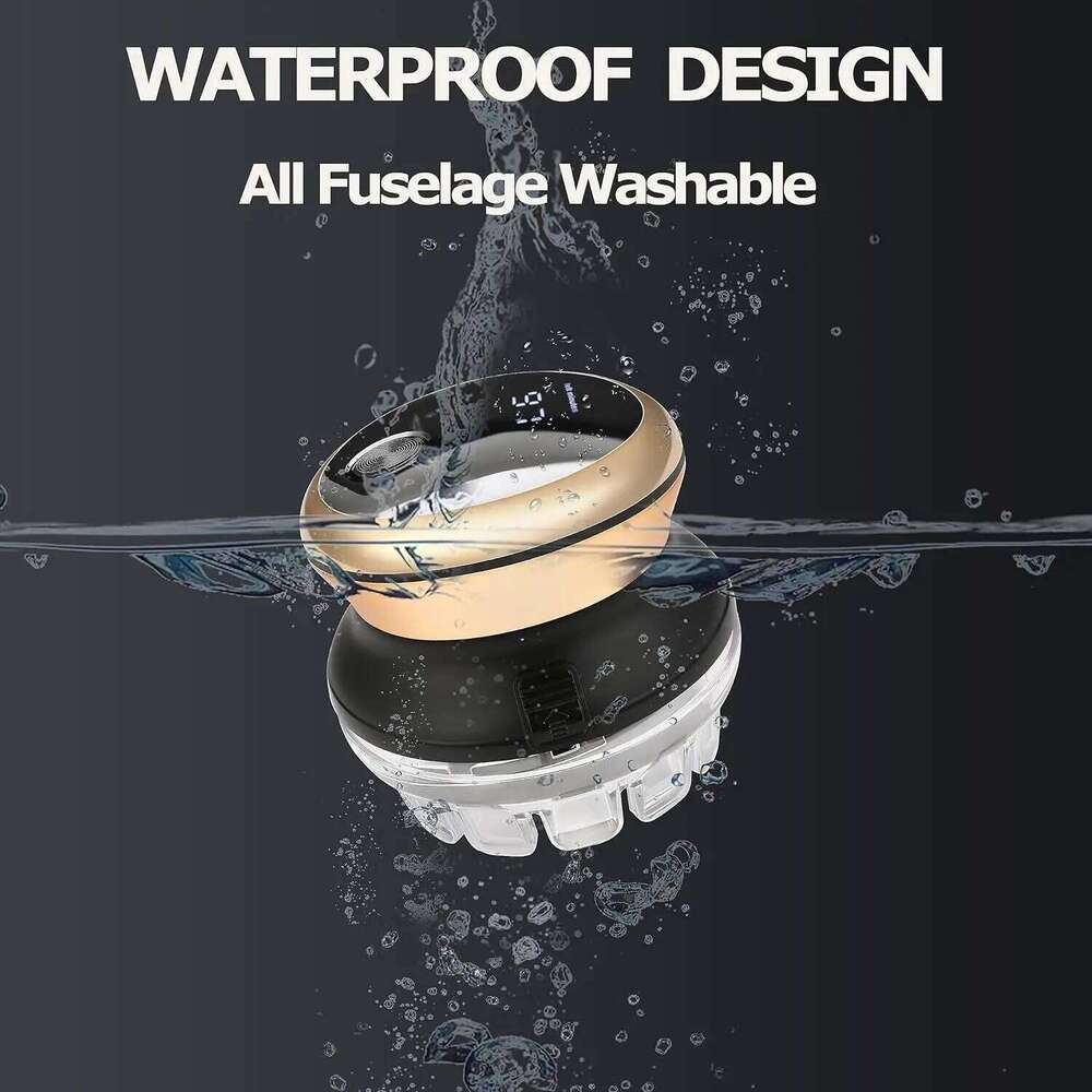 Kemei 887 UFO Electric Even Cut Rotary Trimmer For Men Washable Shortcut Kit Rechargeable Hair Clipper Hine Self-Haircut