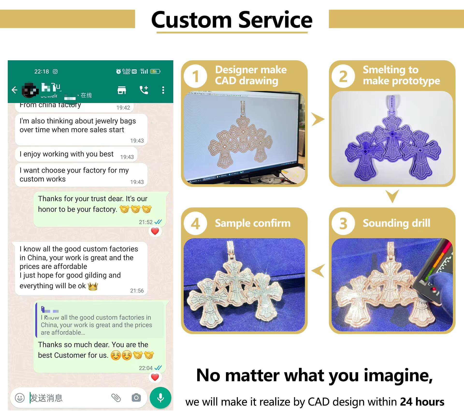 10MM Moissanite Cuban Chain Fast Shipping Round Brilliant Cut 10k 14k Solid Gold Cuban Link Chain for Men Women