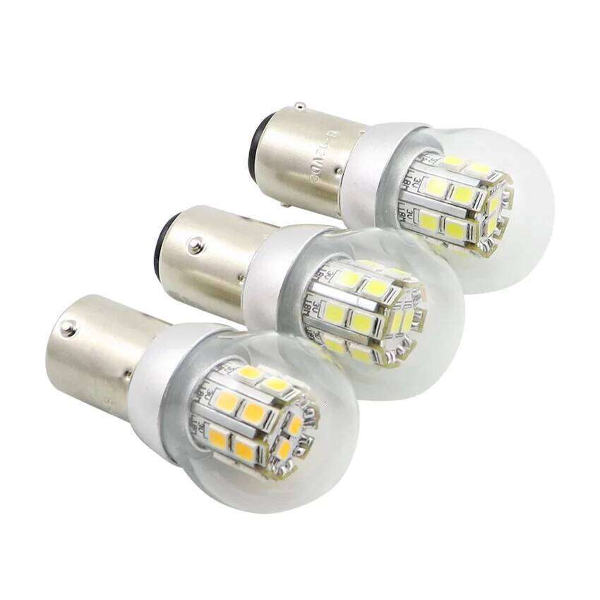 2pcs 6V Red BA15S 1156 P21W 12V P21/5w Led Brake light Car Turn Signal Auto Reverse Lamp Warm white