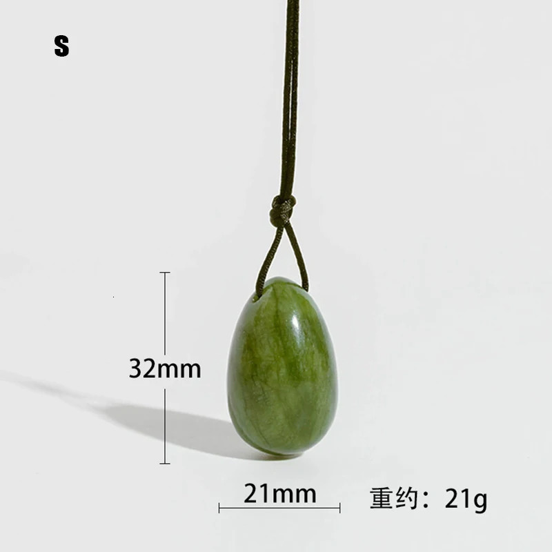 Green Phoenix Jade Yoni Egg Set Natural Jade Eggs Women Kegel Exerciser Vaginal Muscles Ball Yoni Wand Jade Massager 250716