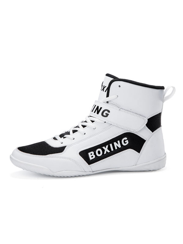 Boxing shoes Sanda shoes training shoes high top boxing shoes squat shock absorption breathable non slip