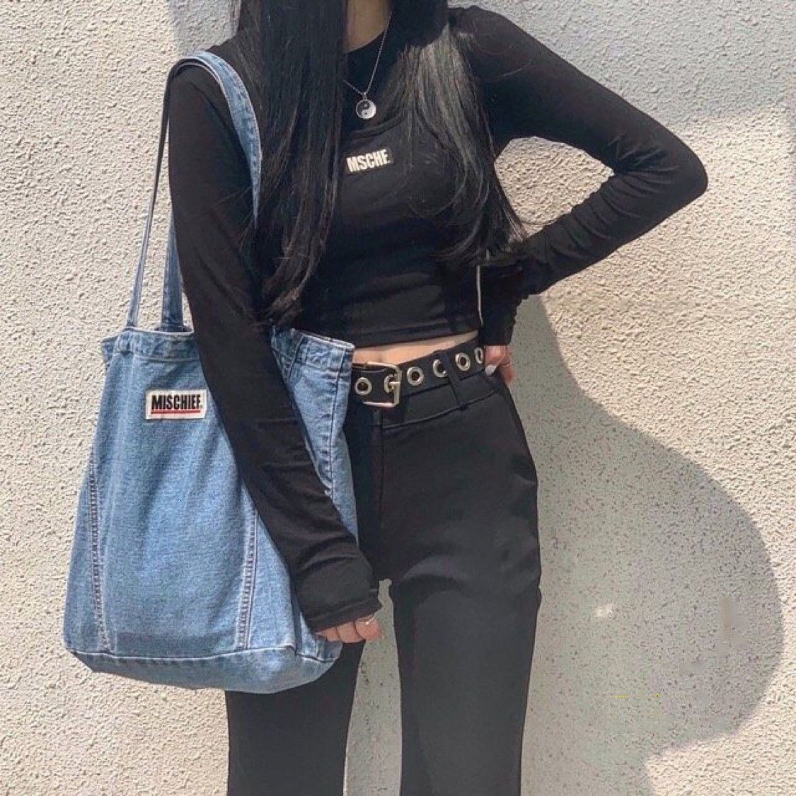 Summer new trend retro fresh canvas denim women's shoulder bag crossbody bag women's bag shoulder bag casual fashion new designer bag