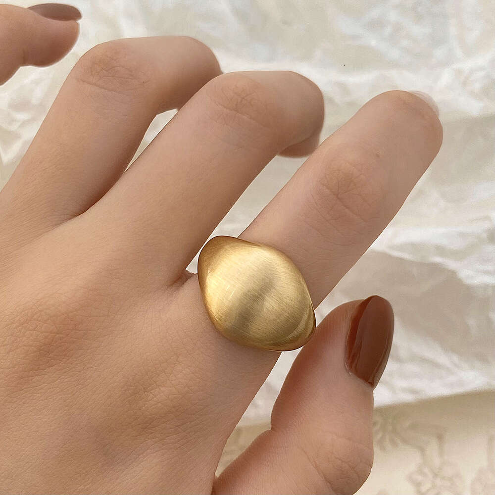 Korean Brushed Women, Index Finger, Niche Design, High-end Sense, Personality, Minimalist Style, Ins Trend, Simple Ring for Men