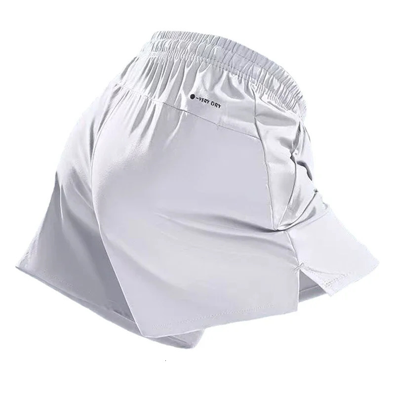 Mens Lightweight Casual Shorts with Pockets Basic Solid Color Short Pants Beach Men Summer Streetwear 250709