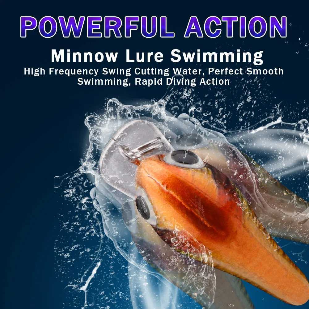 GOBASS 5pcs Mini Fish Bass Fishing Lure Set 3cm 1.5g Mini Artificial Baits Topwater Crank Wobblers For Pike Crankbaits Fishing Z250717