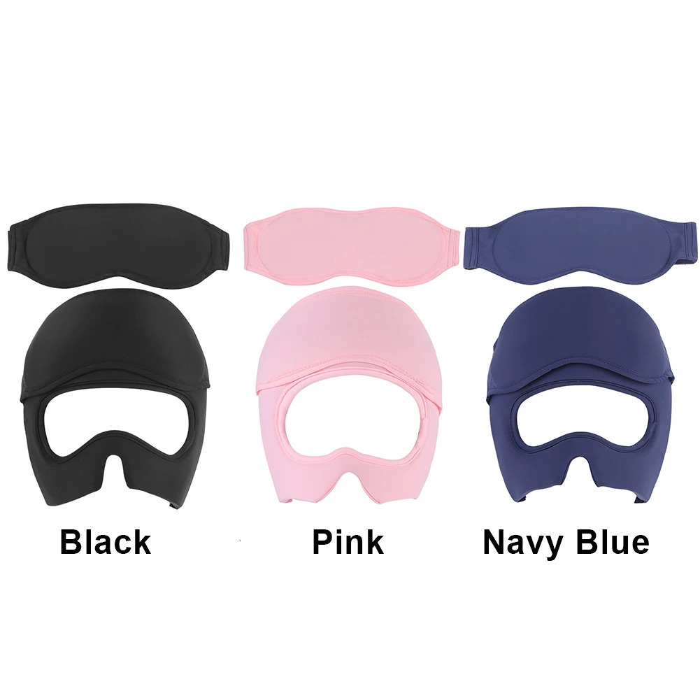 Migraine Relief Hat Headache Ice Cap with Removable Eye Mask Migraine Ice Head Wrap Head Heat Treatments Hat for Men Women 250716