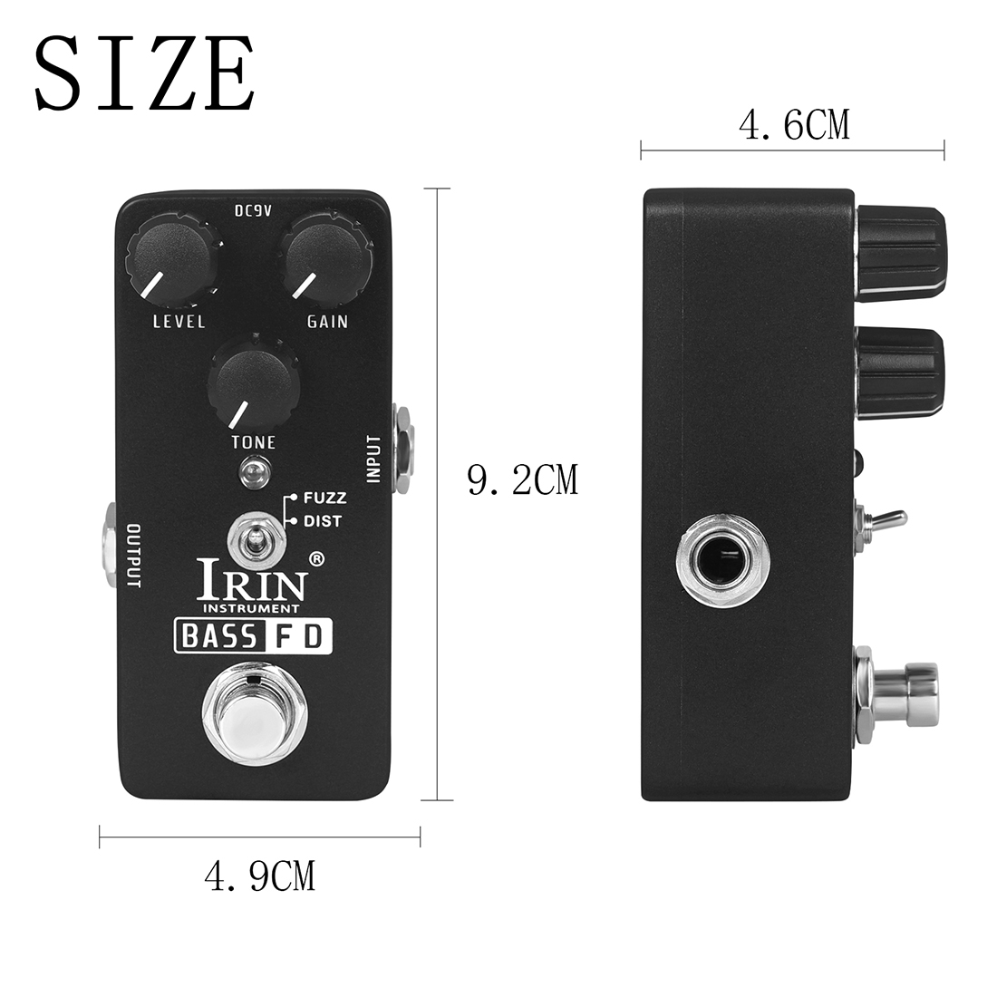 IRIN Wholesale Factory Anger Machine Soul Blur ANA Echo Electric Guitar Bass Multi Tone Guitar Effect Pedal RS-22