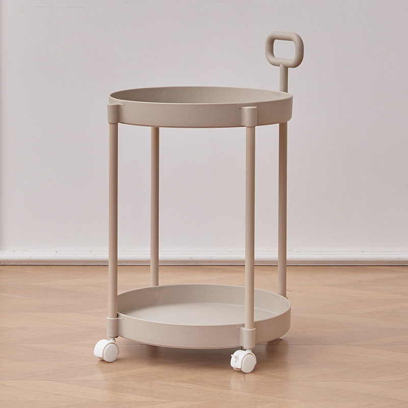 M7121 Household coffee table movable creative sofa side table small apartment bedside storage rack