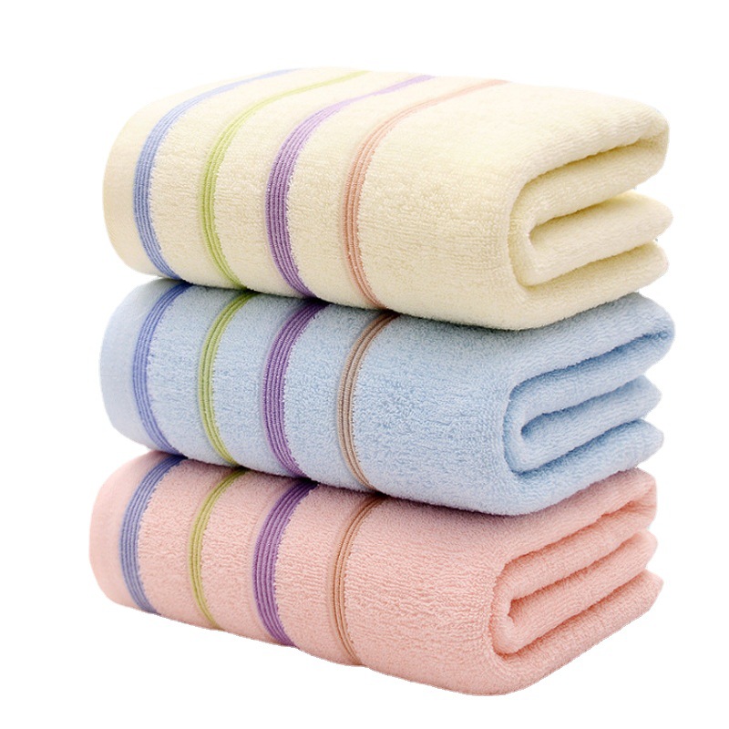 2 pieces Cotton Highly Absorbent and Quick Dry Large Bath Towel - 400 GSM Hotel And Spa Quality Super Soft Towel