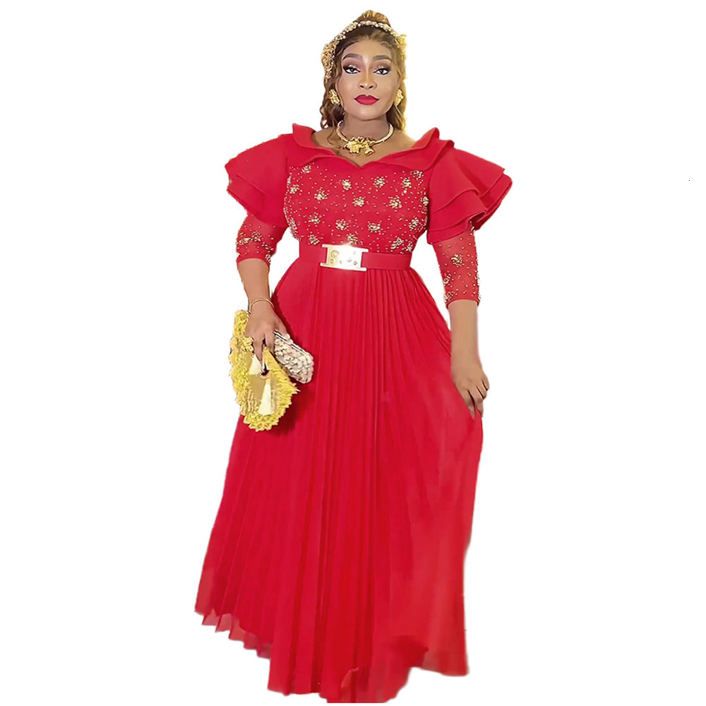 Womens plus size dress elegant purple shoulder ruffled sleeves asymmetrical hem wedding guests party evening dress 240929