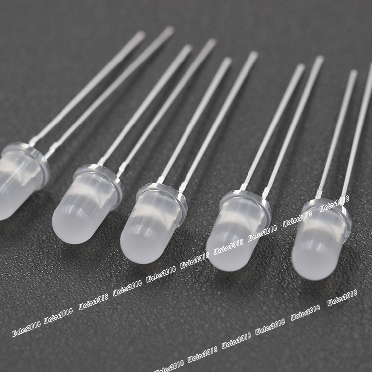 1000pcs/lot 5mm Atomization Straw Hat Diode White Red Blue Green Yellow Ultra Bright LEDS Kit LED Light Diode