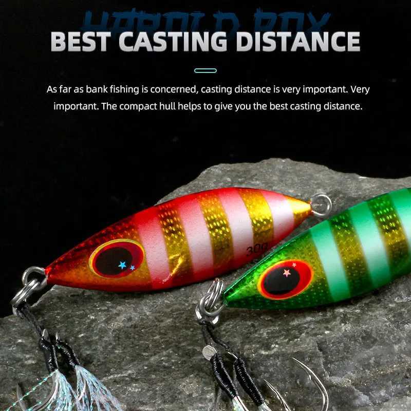 Magic Works Metal Lure 14G 20G 30G Sea Fishing Set Artificial Bait Kit Fishing Tackle Professional Slow Jig Lures Saltwater Z250717