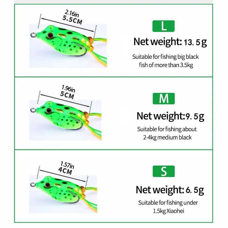 Frog Lures 2pcs Soft Tube Bait Plastic Fishing Lure With Hooks Top Water Soft 3D Eyes Artificial Wild Hanging Fishing Bait Tool Z250717