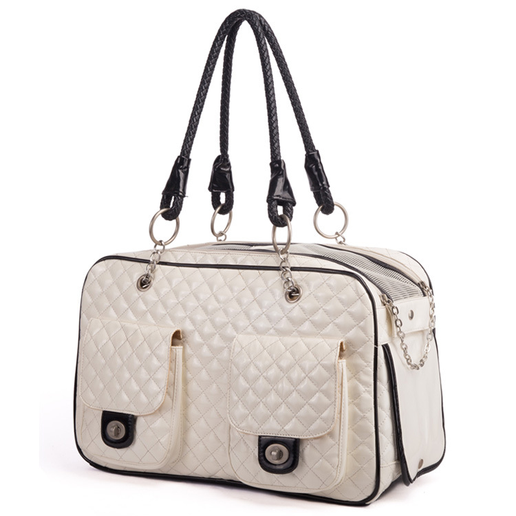 New PU Foldable Portable Mini Pet Bag for Small Dogs at Home