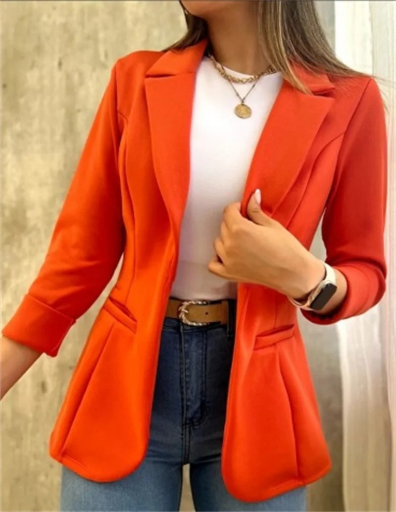 Elegant Corset Suit Blazer Top for Women Y2K INS Clothes Autumn Winter Long Sleeve Lapel Collar Open Front Jacket Coat 250715