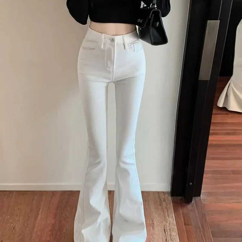 Womens Jeans Wide Leg High Waist Female Cowboy Pants Vintage Baggy Trend 2025 2000s Y2k Streetwear South Korea 90s Emo Trousers R250716