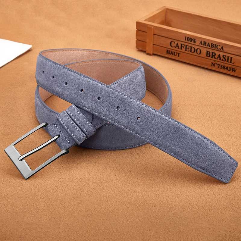 New Style Fashion Brand Welour Genuine Leather Belt For Jeans Leather Belt Men Mens Belts Luxury Suede Belt Straps W250717