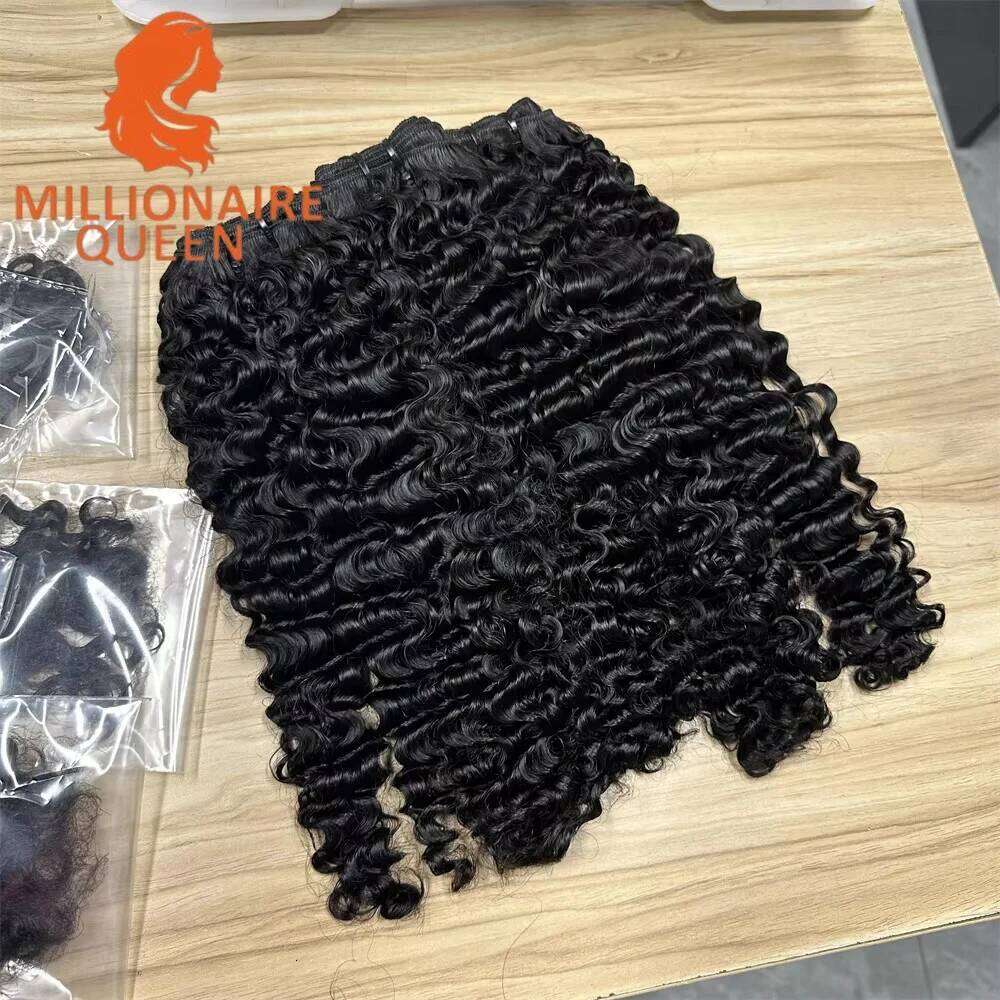 Curly Bundles Virgin Burmese Vieamese Raw Human Hair Extensions Synthetic Wholesale For Full Head