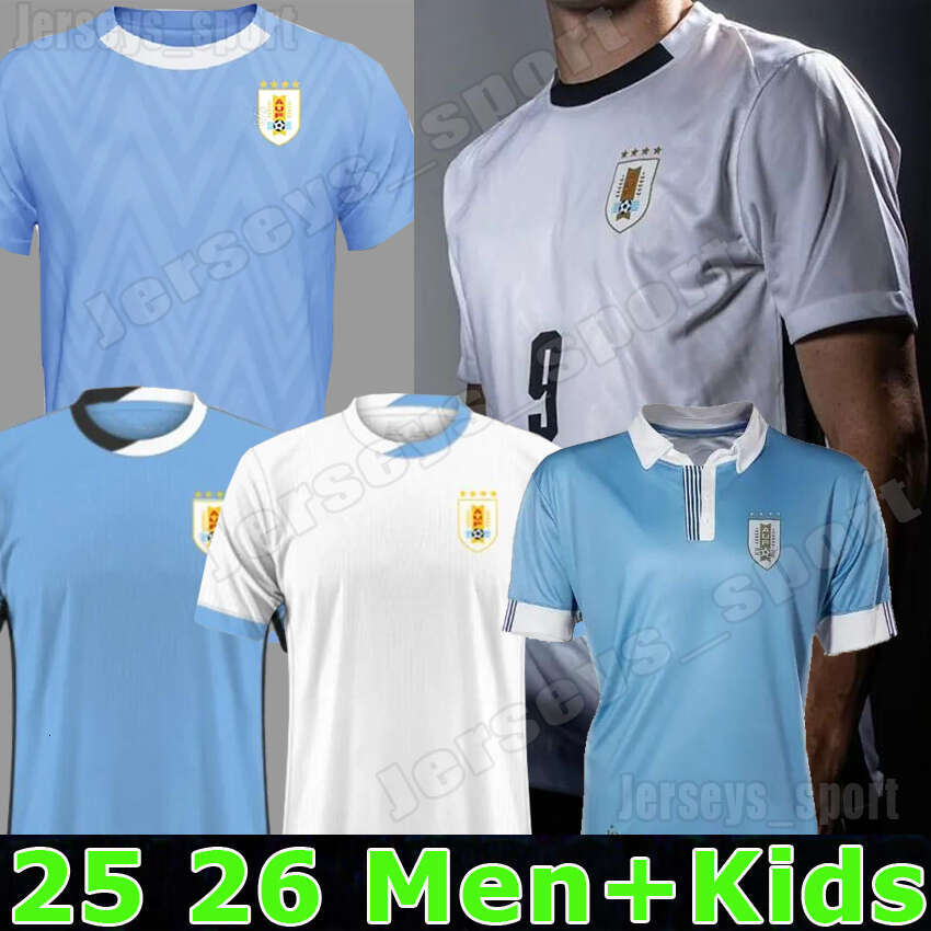 Uruguay Soccer Jerseys 2025 Copa America Retro 2010 L.suarez E.cavani F. Vaerde N. Nandez Player Version National Team 24 25 26 jersey Football Shirts Uniforms