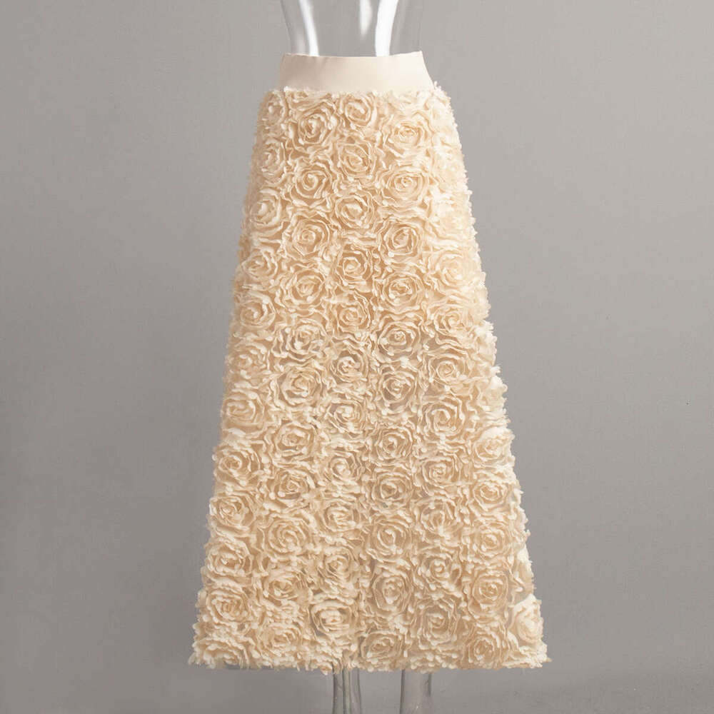 Dress For Women Autumn Winter New Petal Design Long Evening Socialite Skirt B5