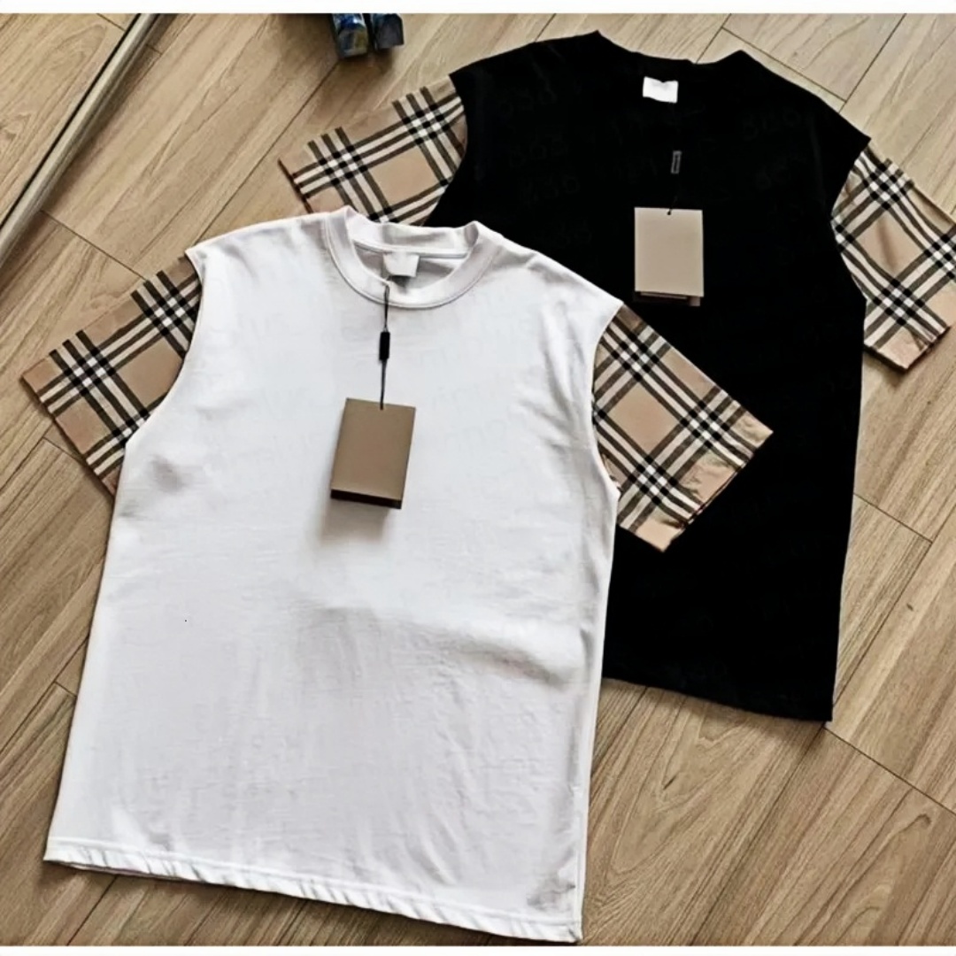 Designer Man Polo t shirt tshirt clothes Men Women Shirts Fashion Letter Print Round Neck black white short sleeve t-shirt for men oversized clothes tee top S-2XL